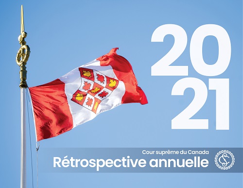 Image de la page couverture de la rétrospective annuelle 2021