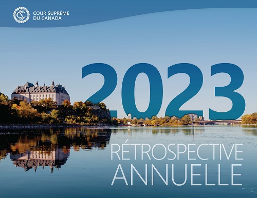 Image de la page couverture de la rétrospective annuelle 2023