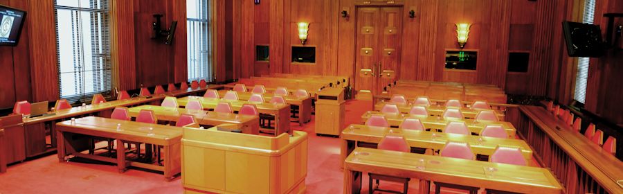 Courtroom of the Supreme Court of Canada